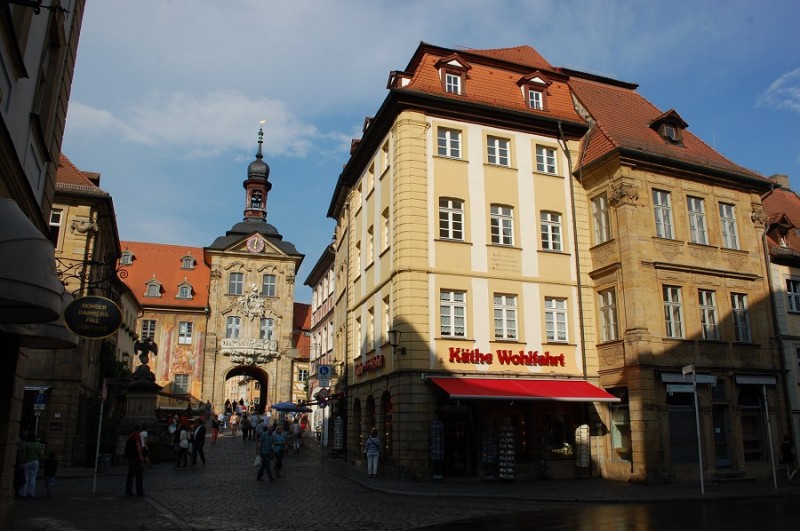 Bamberg belvárosában
